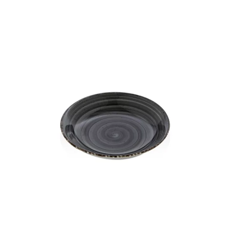 Gural Ent antracite assiette creuse D200mm