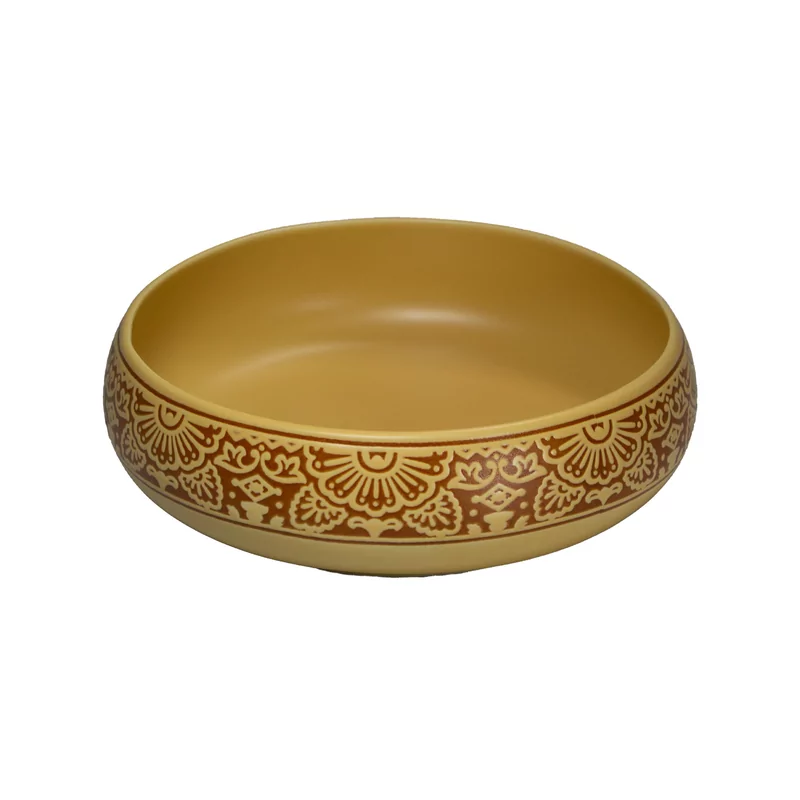 Barcelona bowl ocher 17 cm 750ml