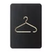 Europel Pictogram Bord Garderobe Zwart