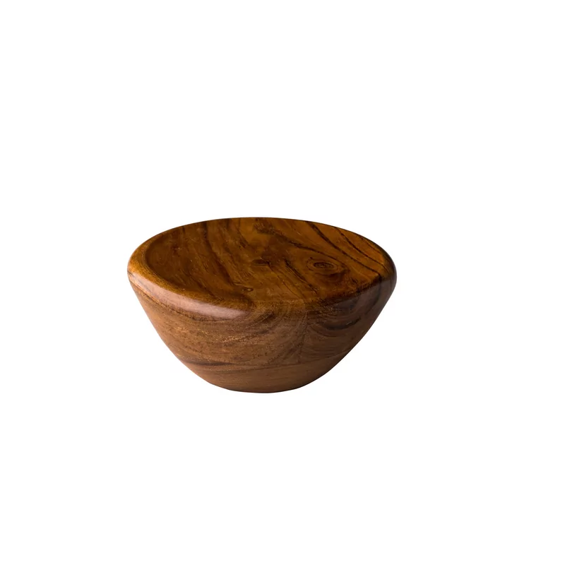 ShApes plate conical high acaciawood 15 cm