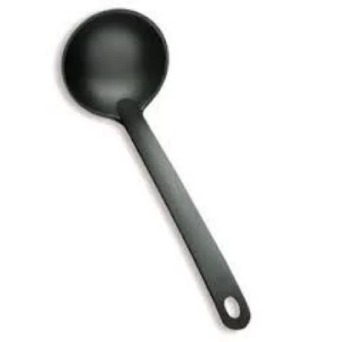 Black nylon louche 110ml 300mm max 210°C