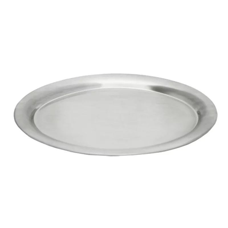 Koffieplateau ovaal inox 18/10 L265xB195mm