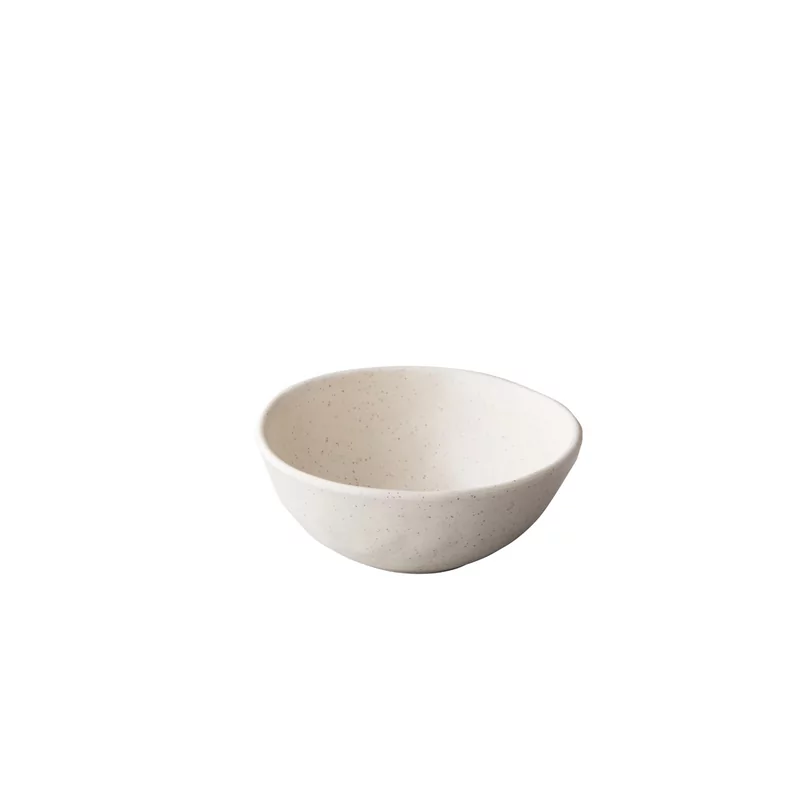 Pebble Cream organic bowl 15,5 cm