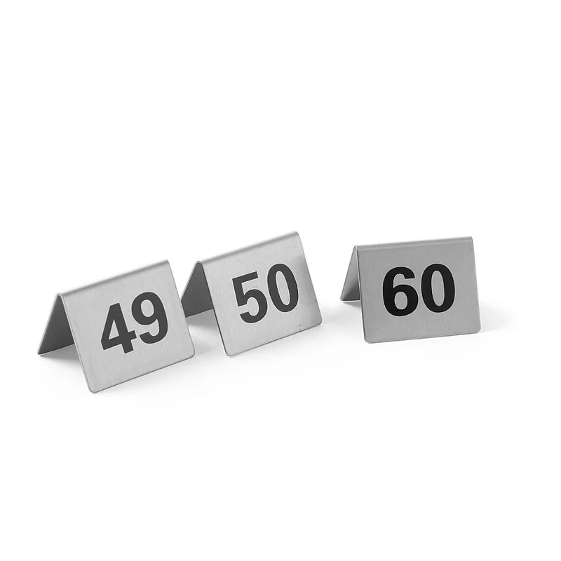 Tablestand numbers