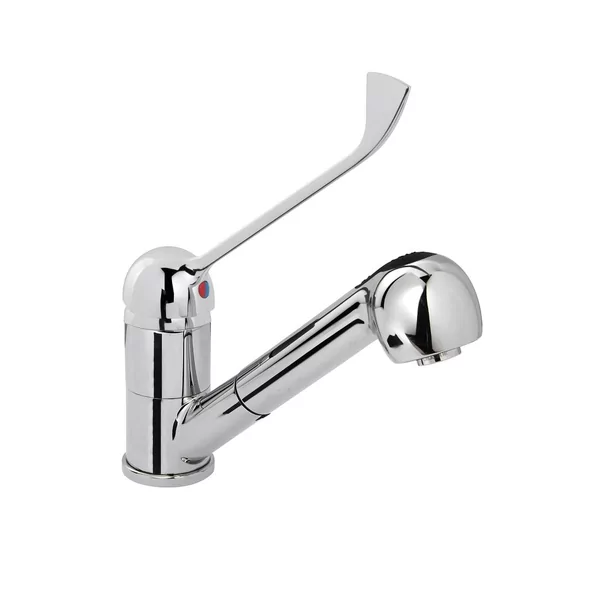 Pull-out basin tap