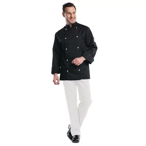 Veste de cuisine mixte Chaud Devant Firenze noire XL