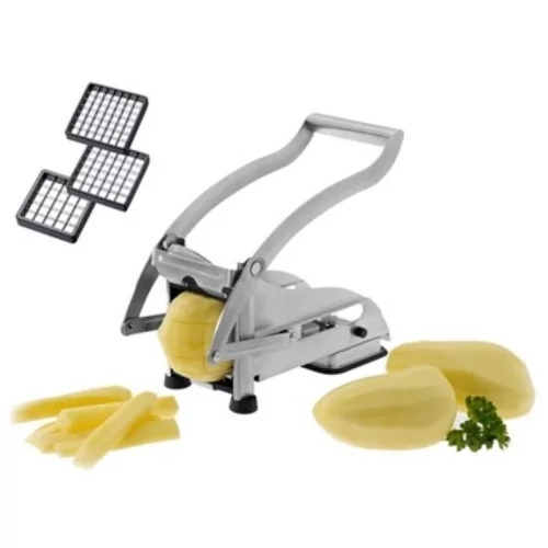 Westmark frietsnijder inox 3 messen 9,10 en 12mm L245xB93xH125mm