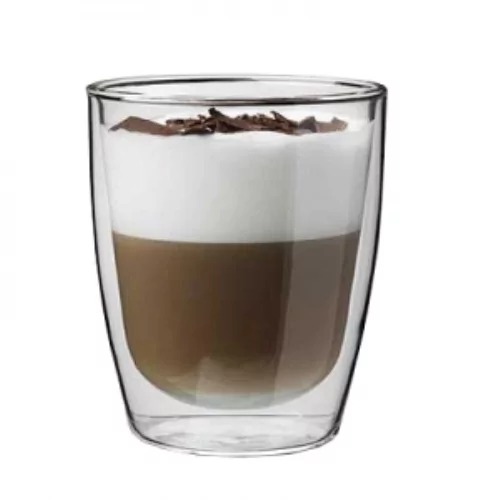 Capuccino dubbelwandig glas D87xH105mm 300ml