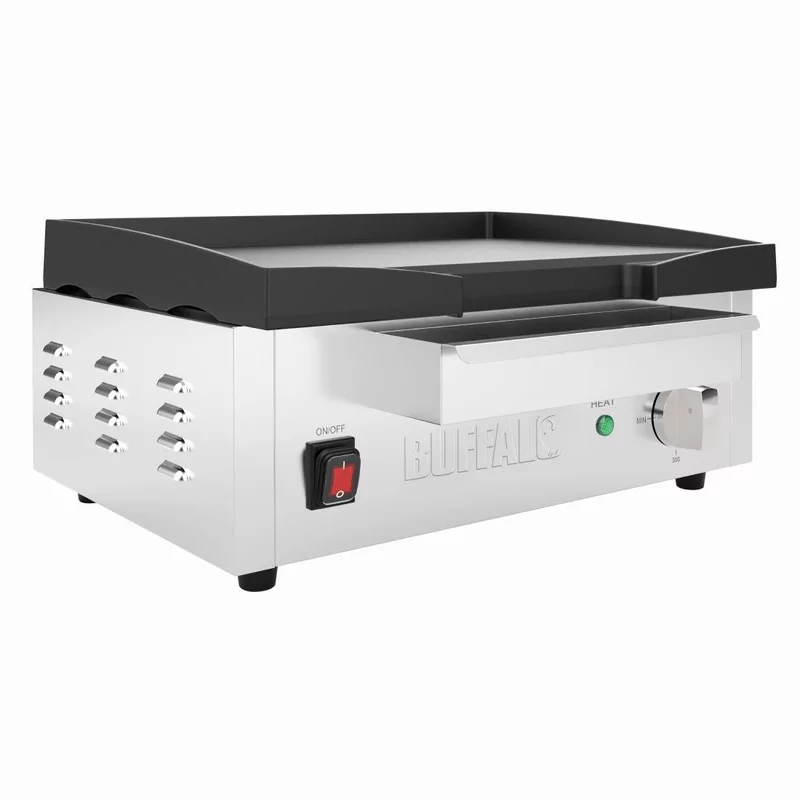 Plancha Ã©lectrique en fonte Buffalo 2,8kW