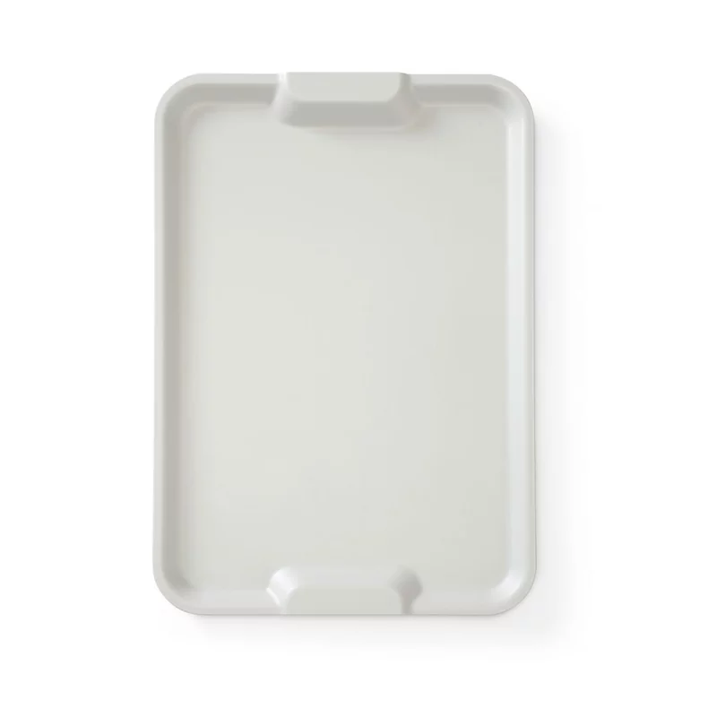 Polypropylene tray, Euronorm, with profile handles