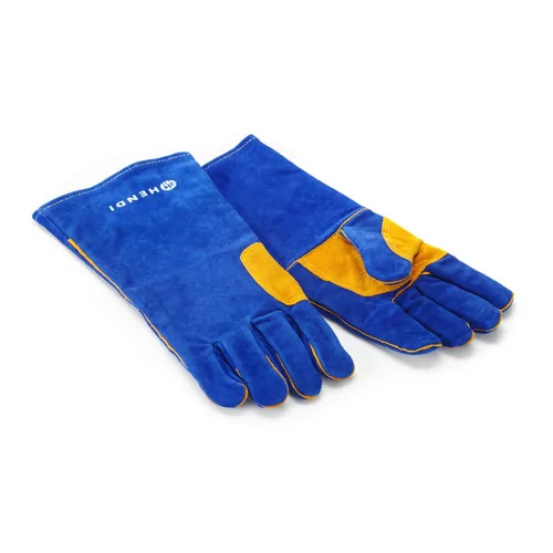 Hittebestendige handschoenen, leer