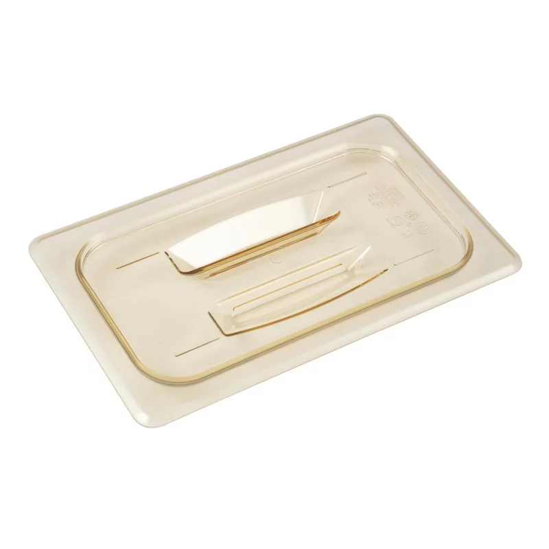 Couvercle avec poignÃ©e hautes tempÃ©ratures Cambro GN 1/4