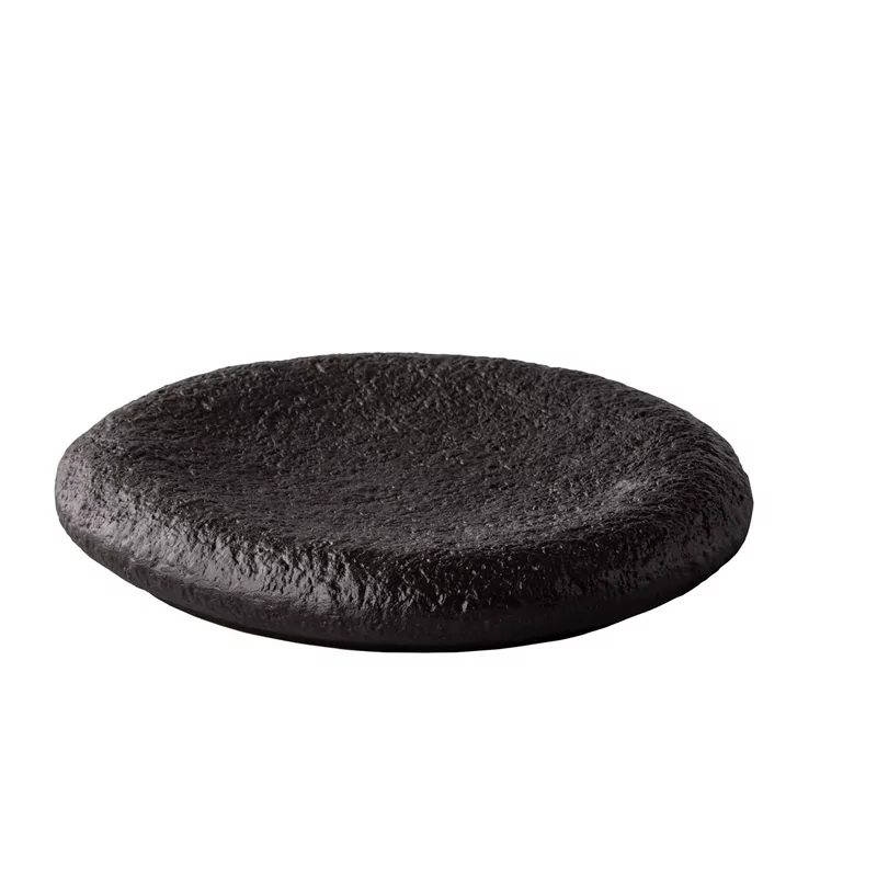 Pillow Plate black 25,4 x 4 cm