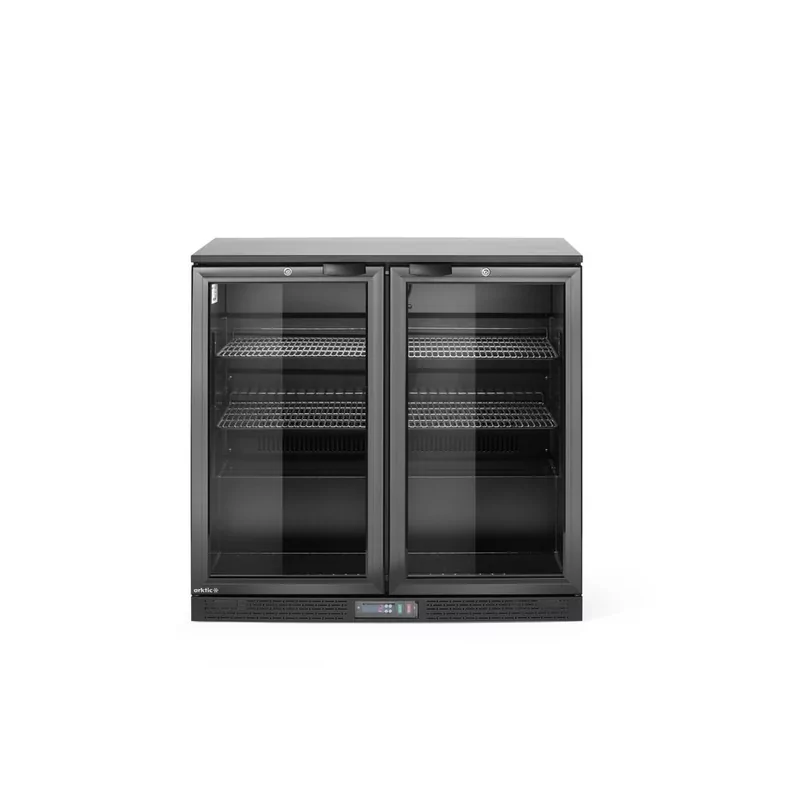 Back bar refrigerator double-door