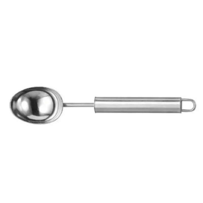Ijsschep inox L235xB55mm
