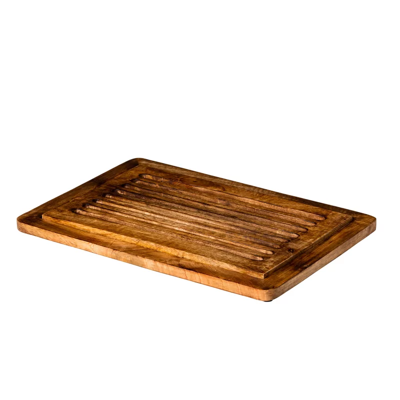 Bread cutting board mangowood 48x32x2 cm