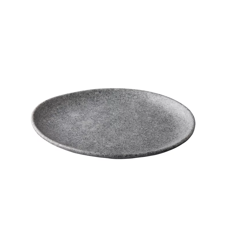 Pebble Grey organisch Bord 26,5 cm
