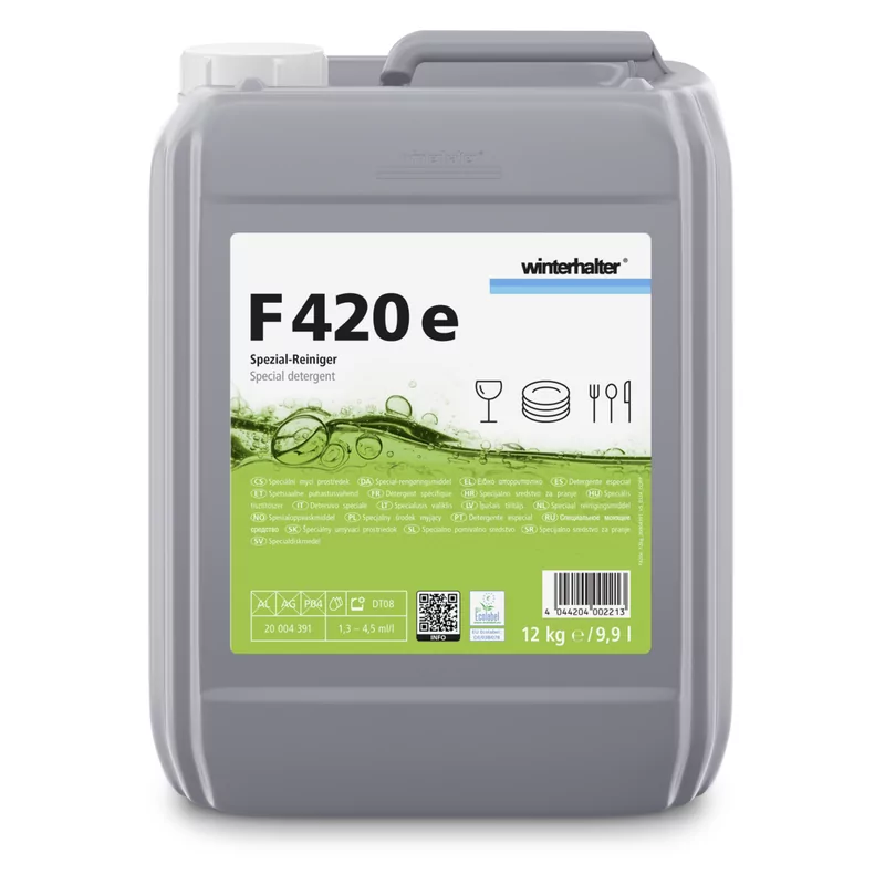 Winterhalter F420E  Glazen-,en koffietas vaatwasmiddel
