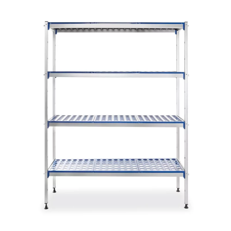 Storage rack, aluminium