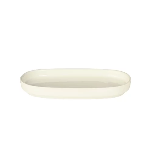 Gural Bilbao ivory schaal ovaal L190xB80mm