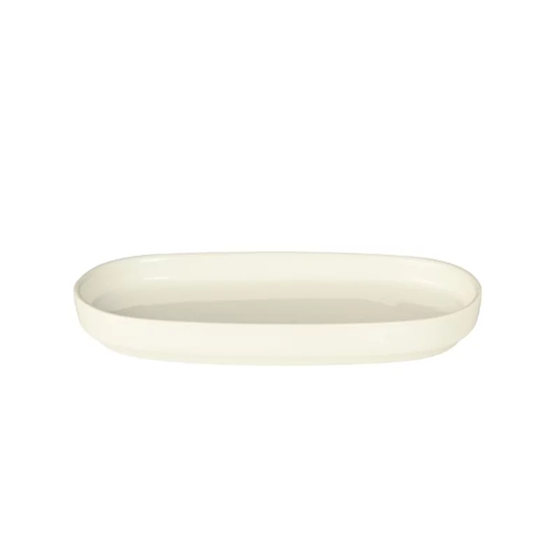Gural Bilbao ivory schaal ovaal L190xB80mm