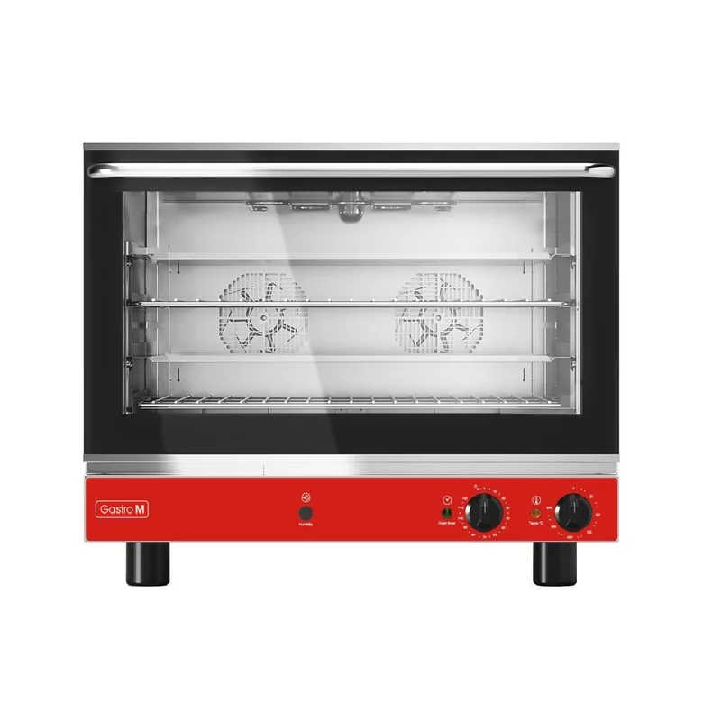 Four pÃ¢tissier Ã  convection 4 niveaux avec humidificateur Gastro M porte abattante 400V