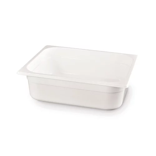 Container GN 1/2 white polycarbonate