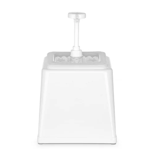 Sauce dispenser with pump