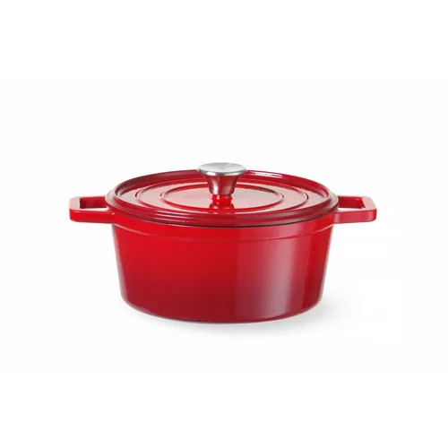 Cast iron casserole enamelled