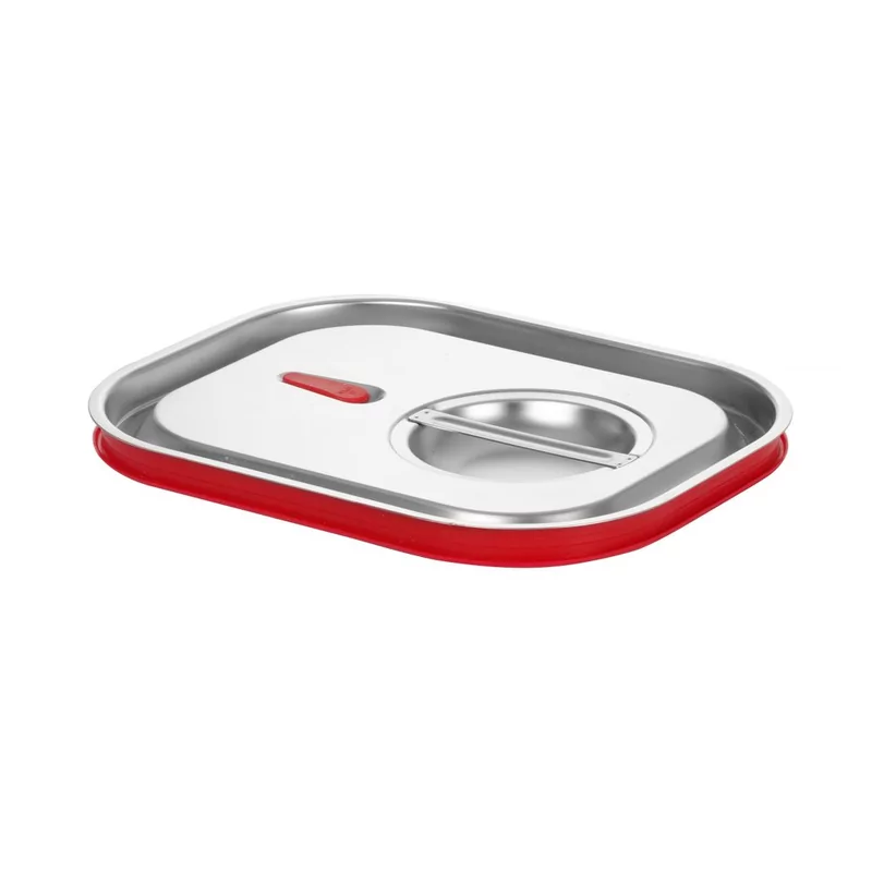 Lid for GN containers with silicone rim