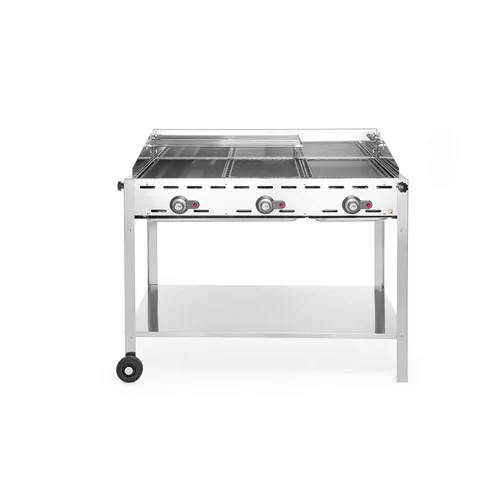 Green Fire with 3 burners