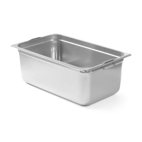 GN container with dropped handles