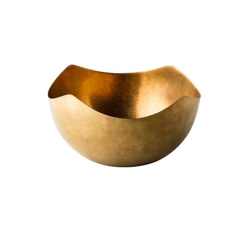 Bowl vintage gold Ø26cm 4,8L