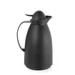Vacuum jug with glass inner bottle