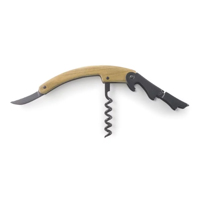 Sommelier Black/wood L130xB20mm
