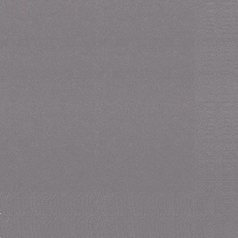 Serviettes gran.gris 24x24cm 3plis 2000p