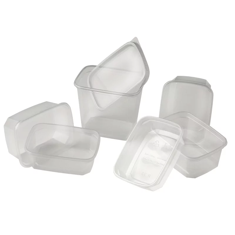 Plastiek pot rech 108r/40pp 200cc 1000st