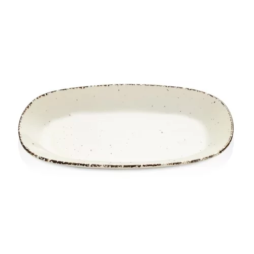 Gural Ent Side assiette rectangulaire L390xB240mm