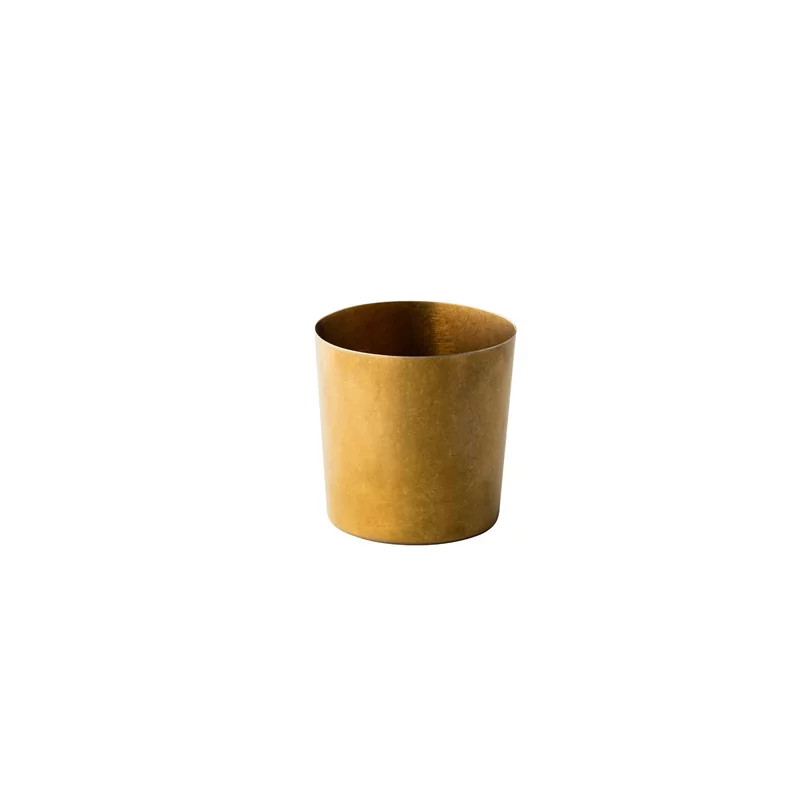 Presentatie bakje vintage goud 8,5 cm 400ml
