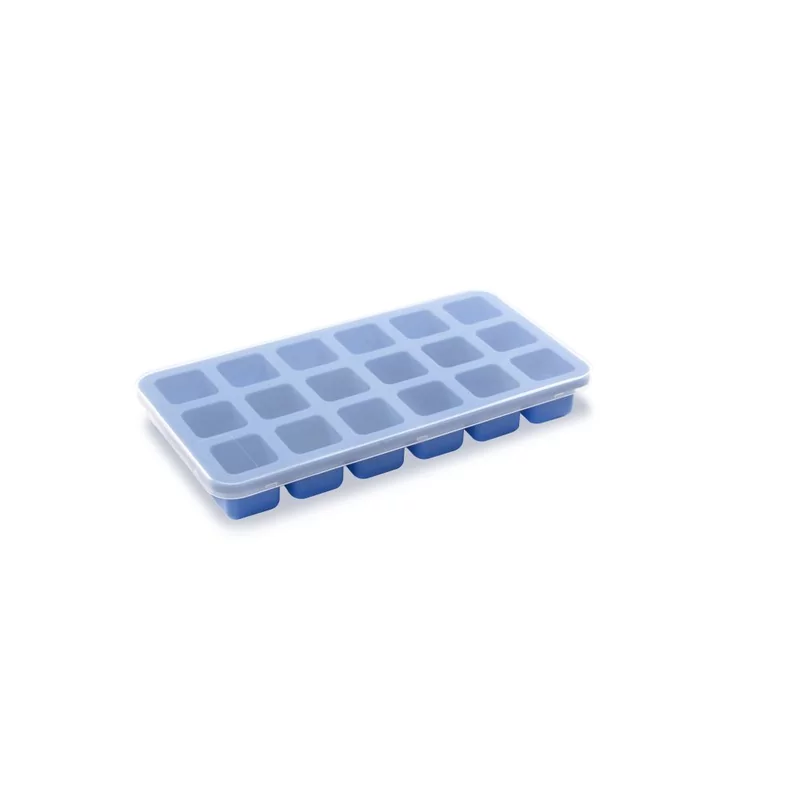 Ice cube mould with lid