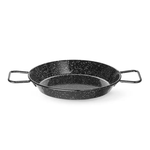 Enamelled pan