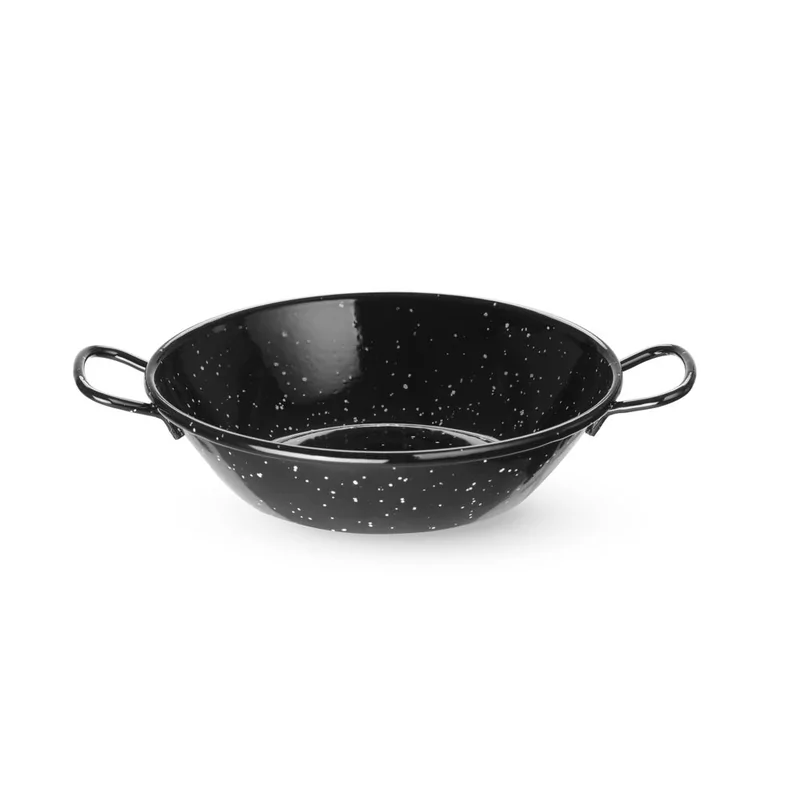 Enamelled paella bowls