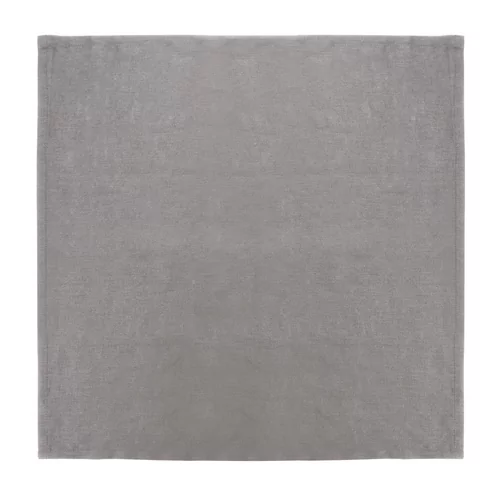 Olympia linnen servet grijs 400x400mm (12 stuks)