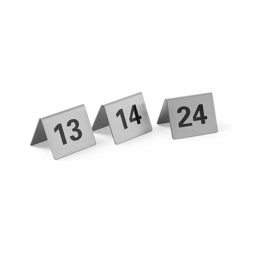 Tablestand numbers