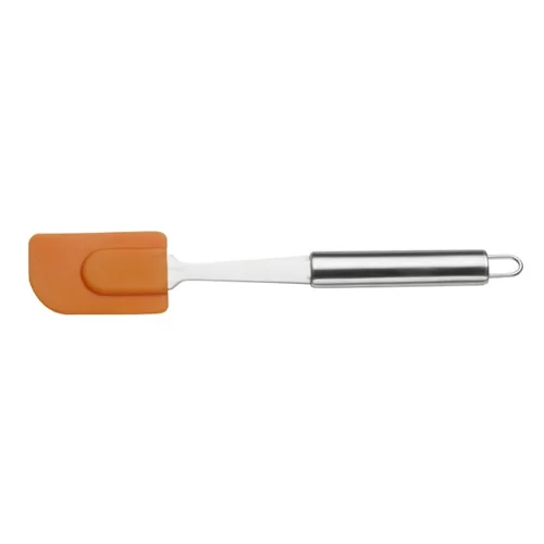 Orange lèche plat en silicon manche inox L280mm