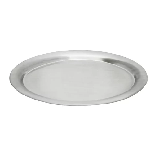 Koffieplateau ovaal inox 18/10 L285xB220mm