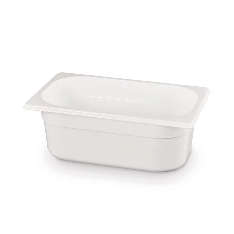 Container GN 1/4 white polycarbonate