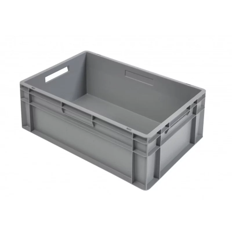Bac empilable avec poignées ouvertes L600xB400xH240mm