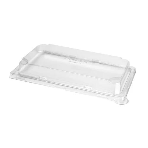 Lid sushi l 248x156x33mm pet trans.200p