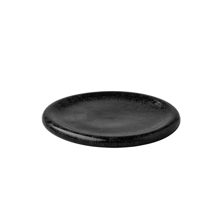 Plate Stone black satin 25,1 x 2,1 cm